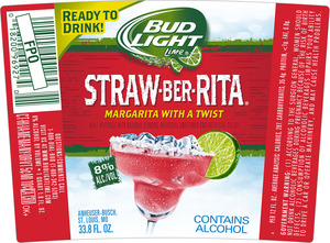 Bud Light Lime Straw-ber-rita