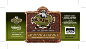 Saddlebock Chocolate Stout January 2015
