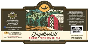 Fayettechill Amber Farmhouse Ale January 2015