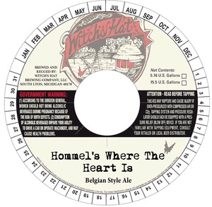 Witch's Hat Brewing Company Hommel's Where The Heart Is