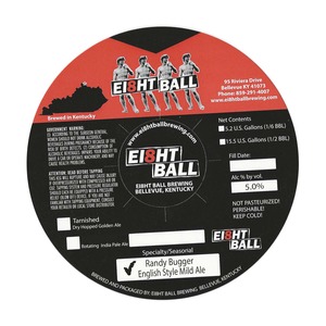 Ei8ht Ball Brewing Randy Bugger