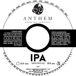 Anthem Brewing Company IPA