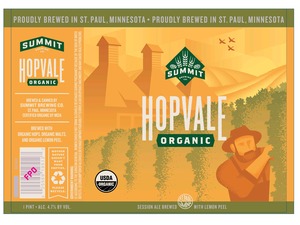 Summit Brewing Company Hopvale January 2015