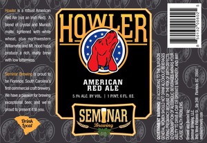 Seminar Brewing Howler January 2015