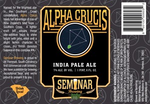 Seminar Brewing Alpha Crucis