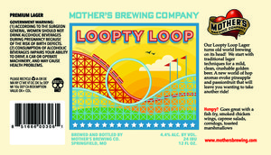 Mother's Brewing Company Loopty Loop January 2015