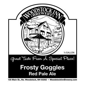 Woodstock Inn Brewery Frosty Googles January 2015