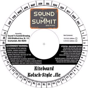 Kiteboard Kolsch-style Ale January 2015