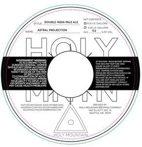 Holy Mountain Astral Projection
