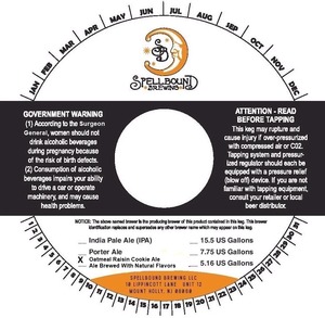 Spellbound Brewing Oatmeal Raisin Cookie Ale January 2015