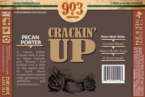 903 Brewers Crackin' Up Pecan Porter February 2015