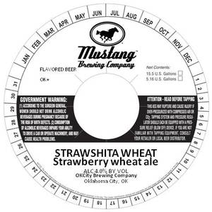 Mustang Brewing Company Strawshita Wheat January 2015