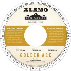 Alamo Golden Ale