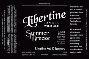 Libertine Pub And Brewery Summer Breeze January 2015
