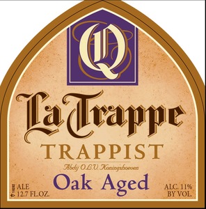 La Trappe Oak Aged January 2015