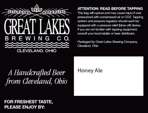 The Great Lakes Brewing Company Honey