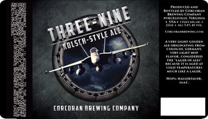 Corcoran Brewing Company Three-nine