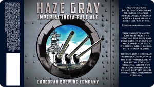 Corcoran Brewing Company Haze Gray January 2015