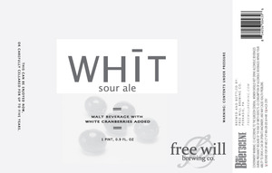 Whit Sour Ale January 2015