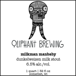 Oliphant Brewing Milkman Manbaby