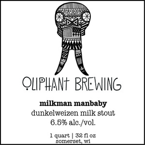 Oliphant Brewing Milkman Manbaby January 2015