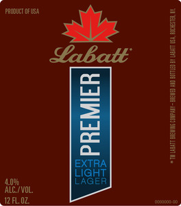 Labatt Premier January 2015