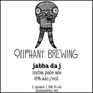 Oliphant Brewing Jabba Da J January 2015