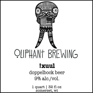 Oliphant Brewing !xuul