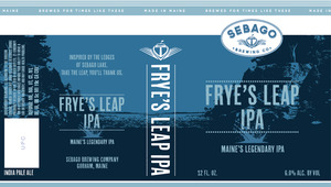 Sebago Brewing Company Frye's Leap January 2015