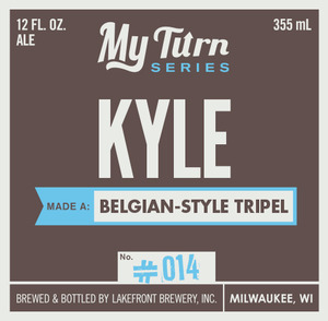 Lakefront Brewery Klye Made A Belgian-style Tripel January 2015