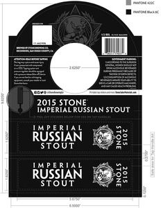 Stone Imperial Russian Stout January 2015