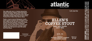Atlantic Brewing Company Ellen's Coffee Stout January 2015