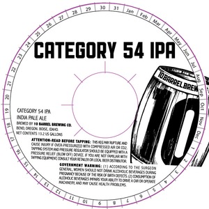 10 Barrel Brewing Co. Category 54 January 2015