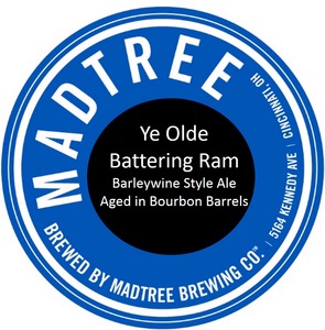 Madtree Brewing Company Ye Olde Battering Ram January 2015