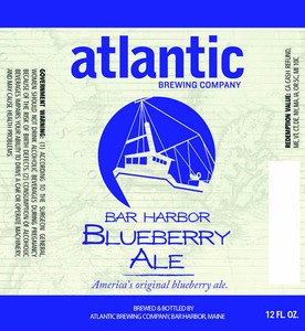 Bar Harbor Blueberry Ale January 2015