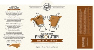 Small Batch Beer Company Double Shot Percolator January 2015