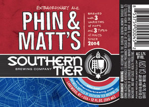 Southern Tier Brewing Company Phin & Matt's