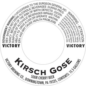 Victory Kirsch Gose January 2015