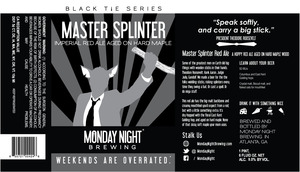 Monday Night Brewing Master Splinter