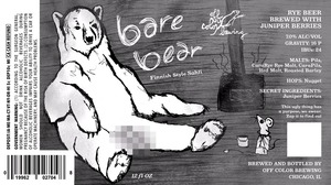 Off Color Brewing Bare Bear February 2015