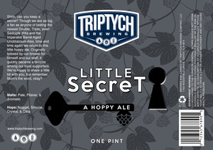 Triptych Brewing Little Secret