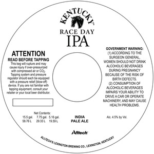 Kentucky Race Day Ipa 