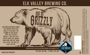 Old Grizzly Barleywine January 2015