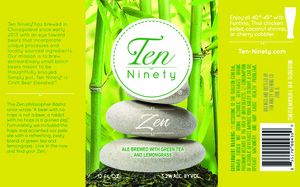 Ten Ninety Brewing Co Zen