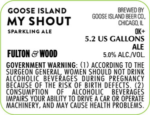 Goose Island My Shout