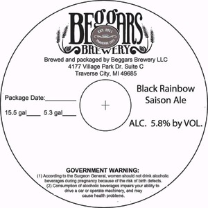 Black Rainbow Saison N/a January 2015