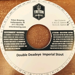 Triton Brewing Double Deadeye Imperial