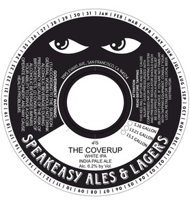 The Coverup White IPA January 2015