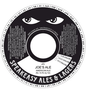 Joe's Ale American Ale February 2015