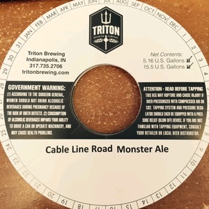 Triton Brewing Cable Line Road Monster
